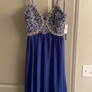 My Michelle royal blue dress size 9